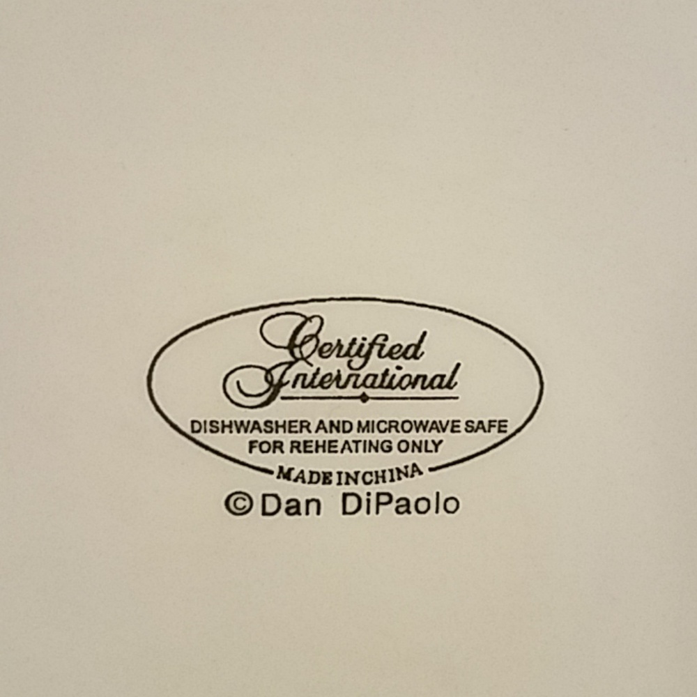 Certified International fall Harvest plate - Picture 3 of 4